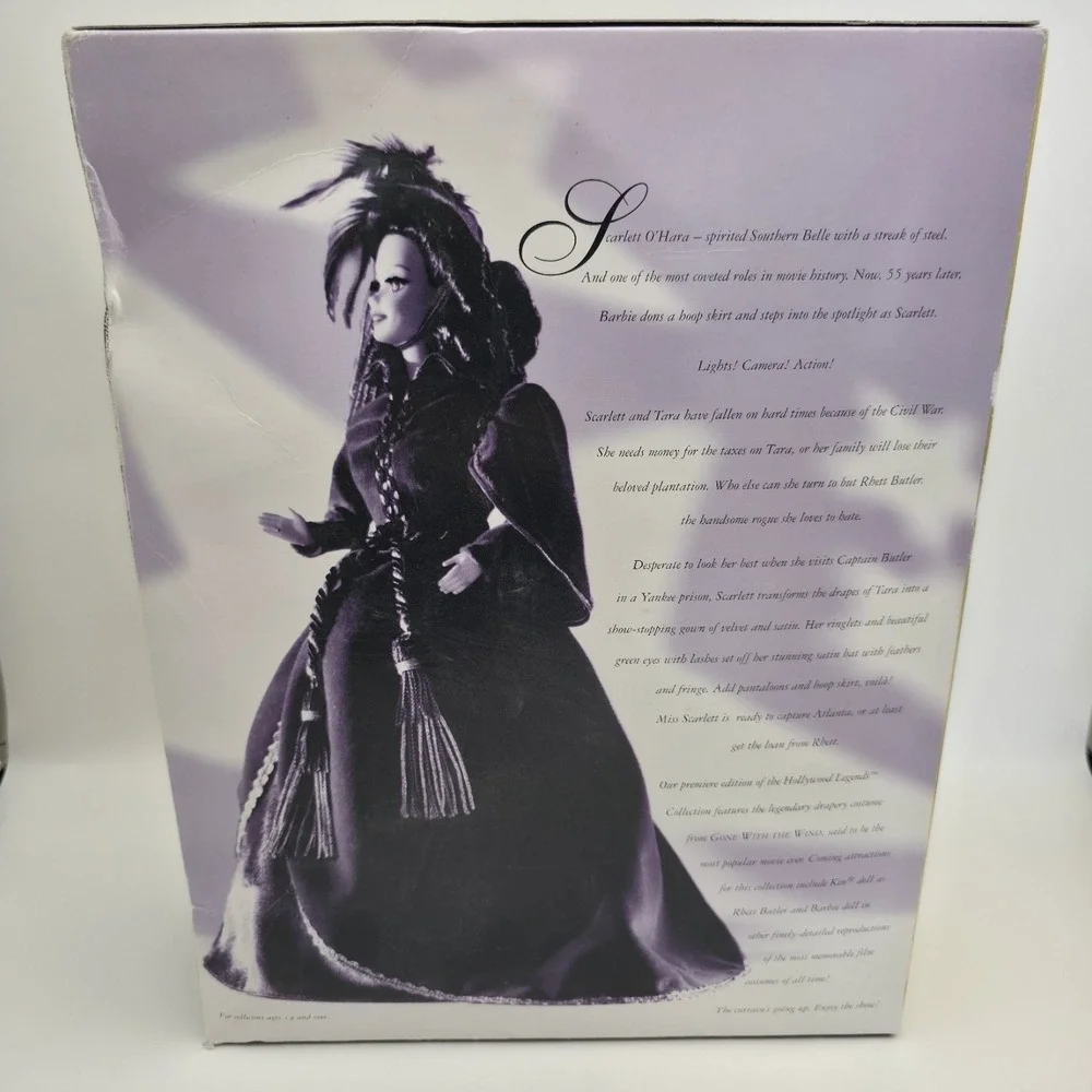 Hollywood Legends Collection Barbie Doll As Scarlett O'Hara Mattel, 1994, NRFB